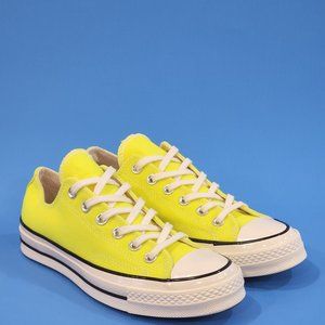 Converse Chuck 70 Low 'Venom Lemon' Canvas Unisex Sneakers 169344C NWT